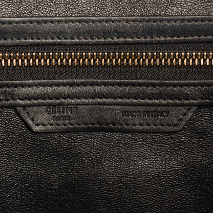Celine Smooth Calfskin Mini Luggage Black 7 of 9