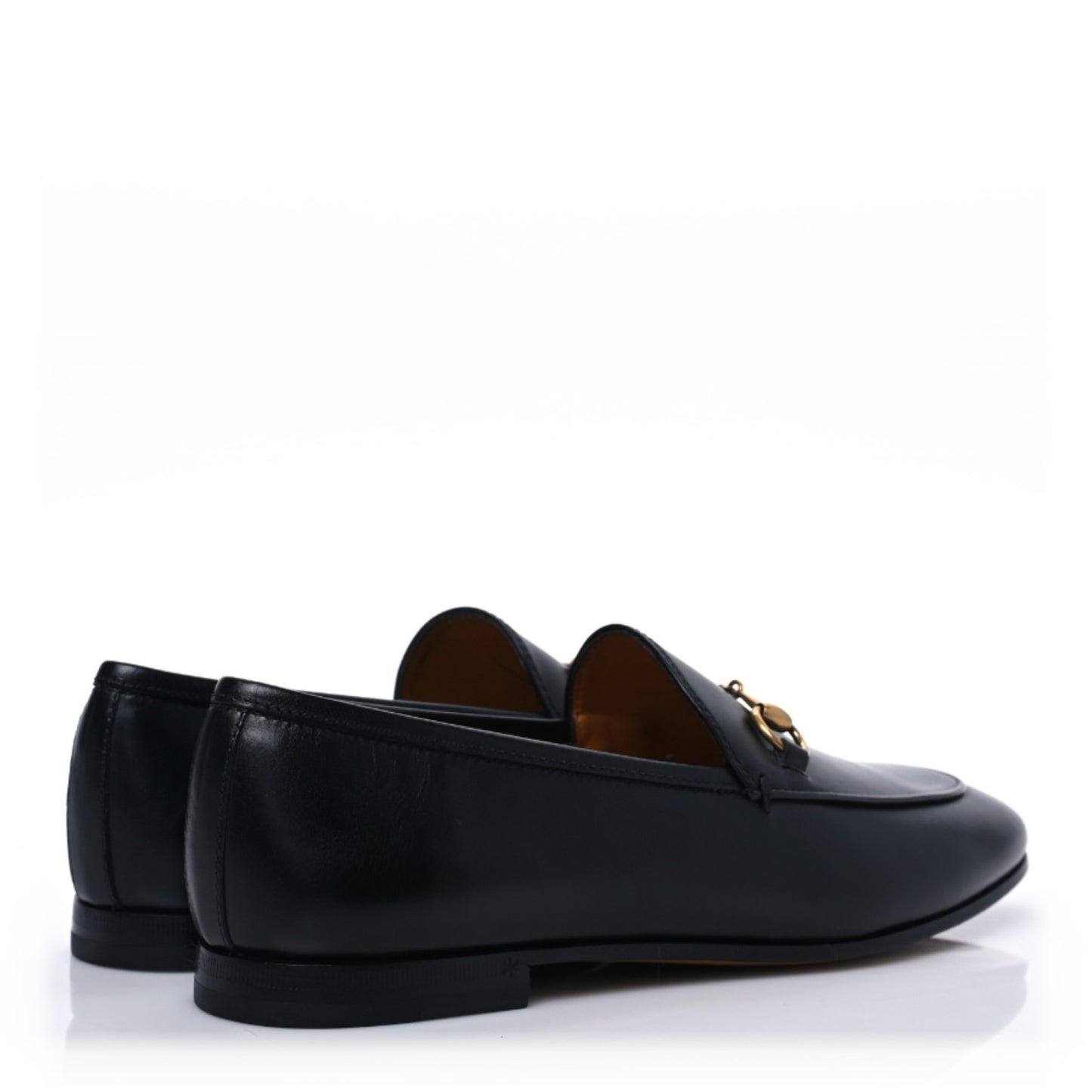 Calfskin Womens Jordaan Loafers 38 Black
