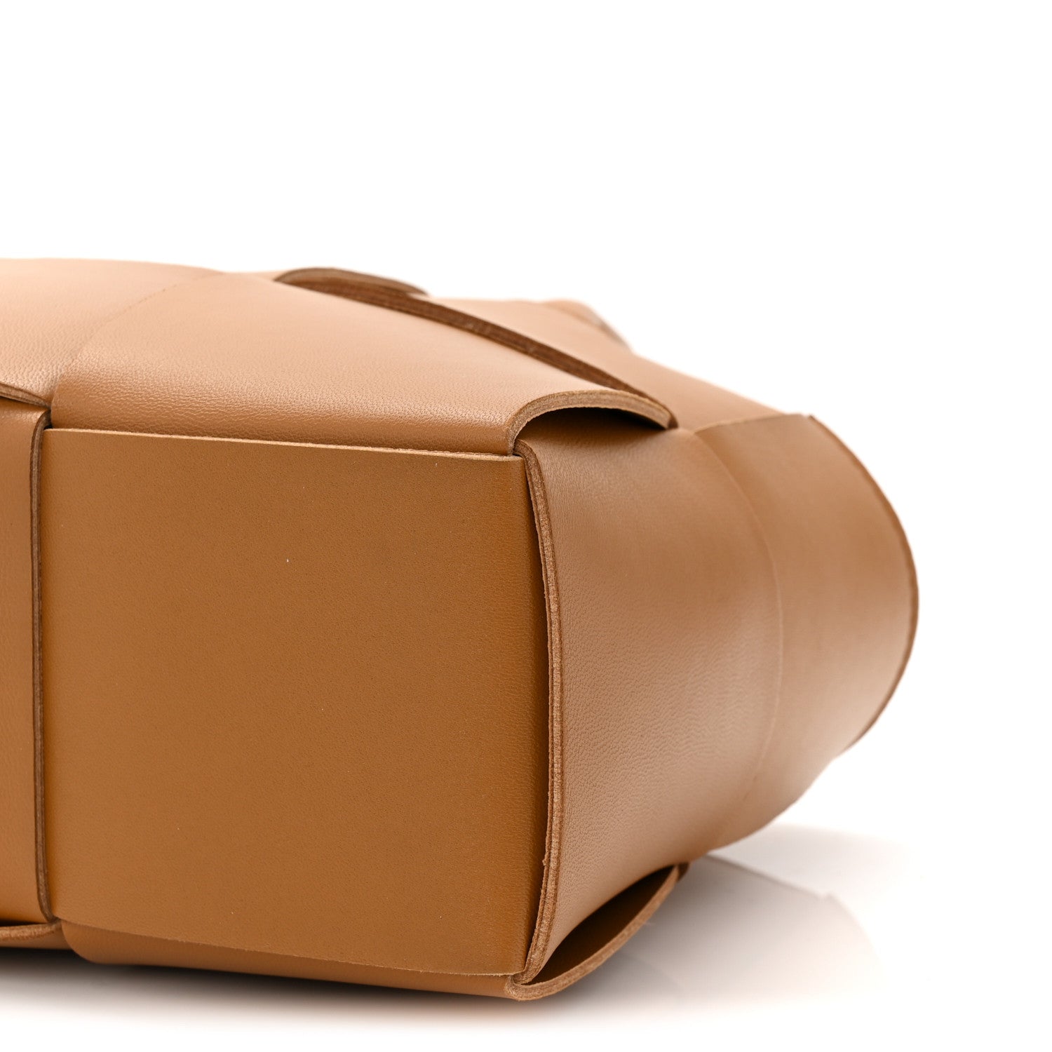 Bottega Veneta Nappa Maxi Intrecciato Mini Arco Tote Camel 10 of 10