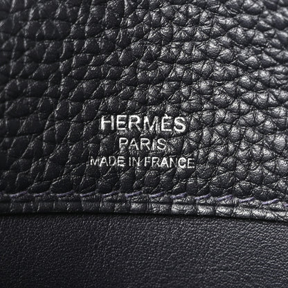 Hermes Togo Sac A Depeches 21 Messenger Bag Black 6 of 10