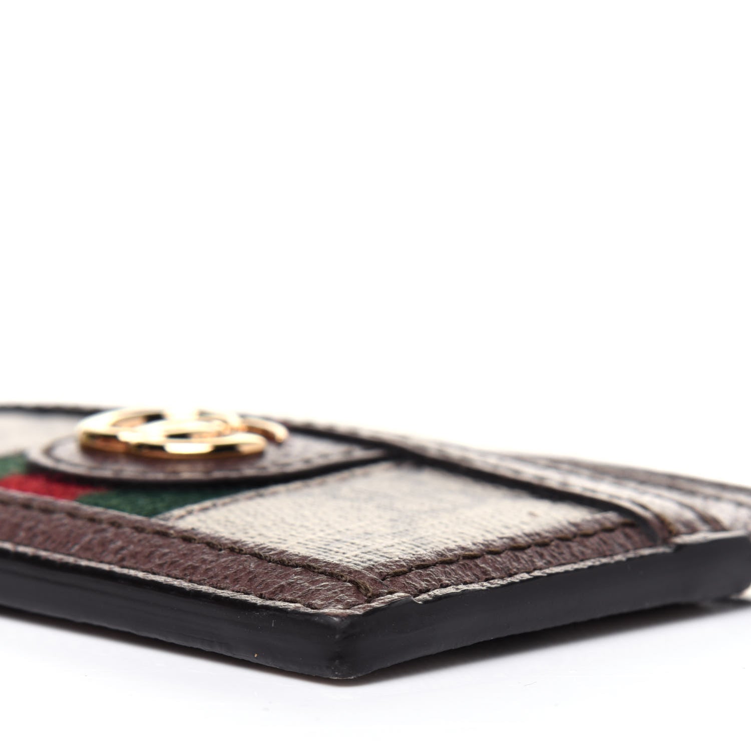 Gucci GG Supreme Monogram Ophidia Card Holder Brown 8 of 12