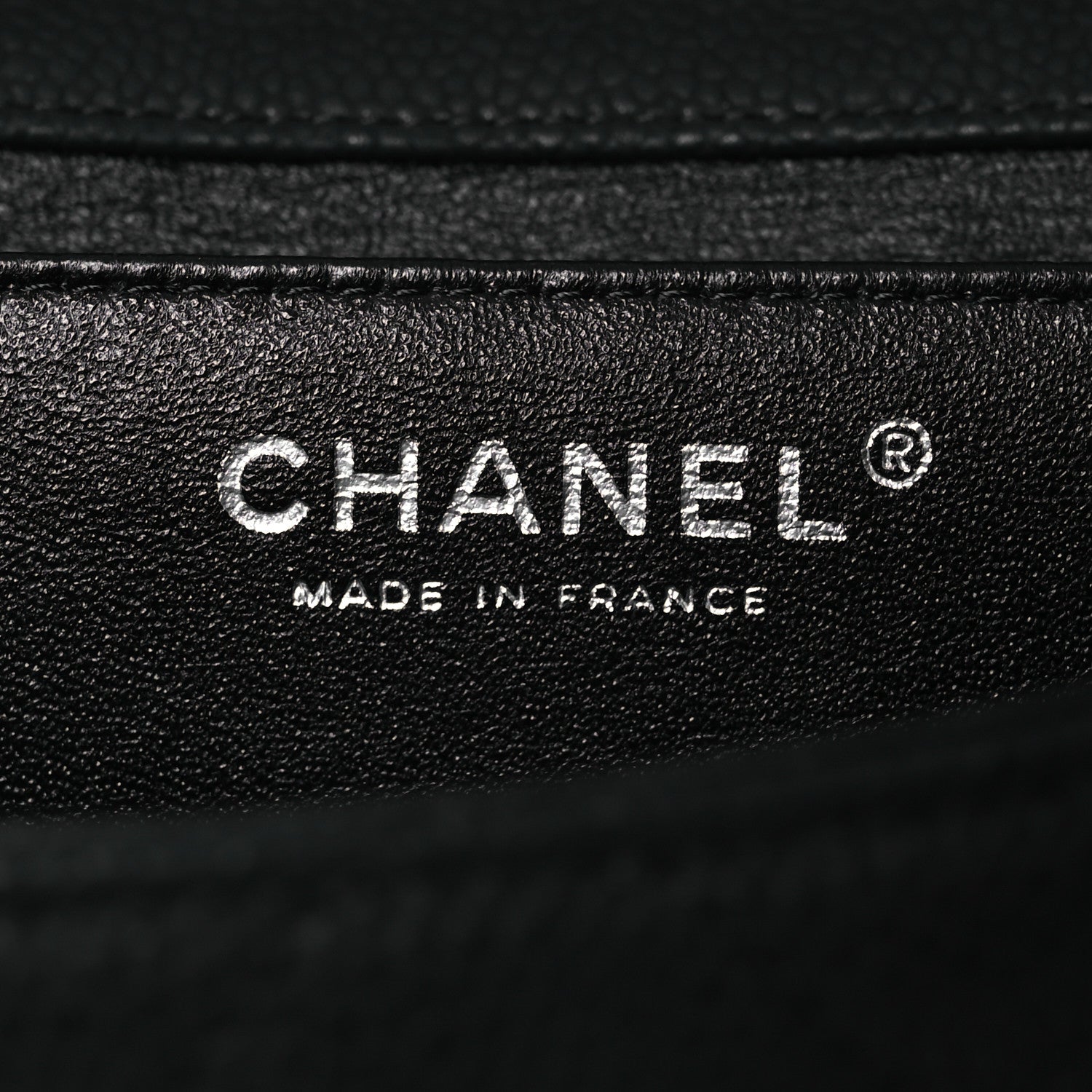 Chanel Iridescent Caviar Quilted Clutch With Chain Flap Black 7 of 11