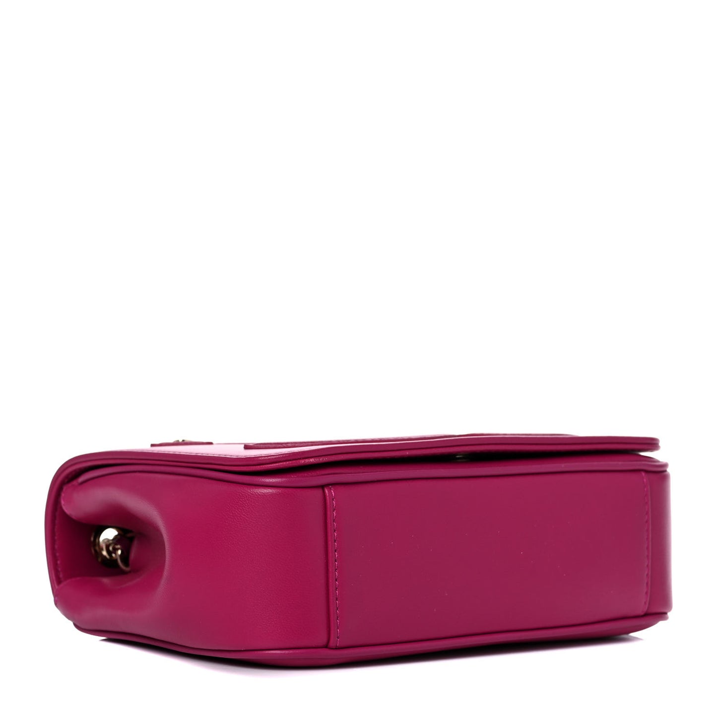 Lambskin CC Mania Flap Bag Pink