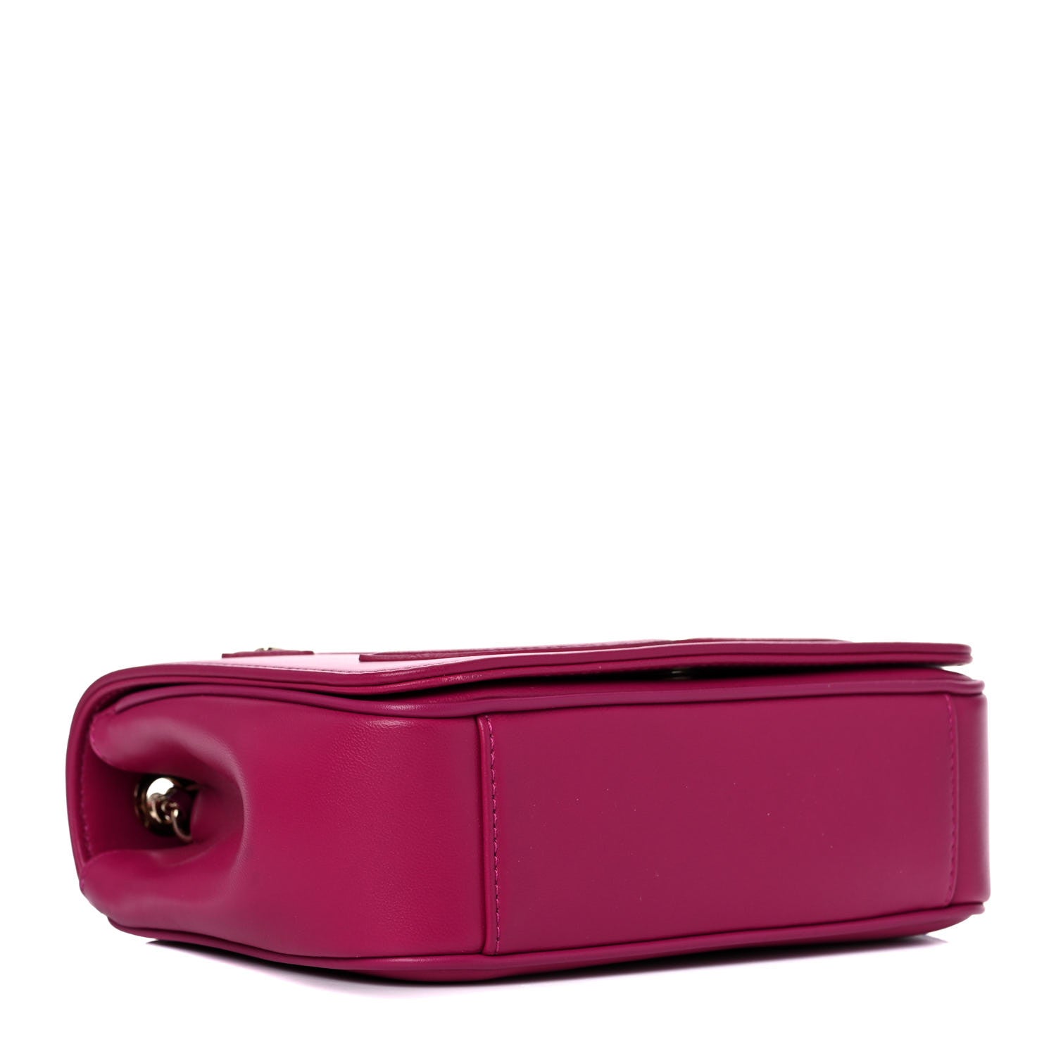 Chanel Lambskin CC Mania Flap Bag Pink 4 of 11