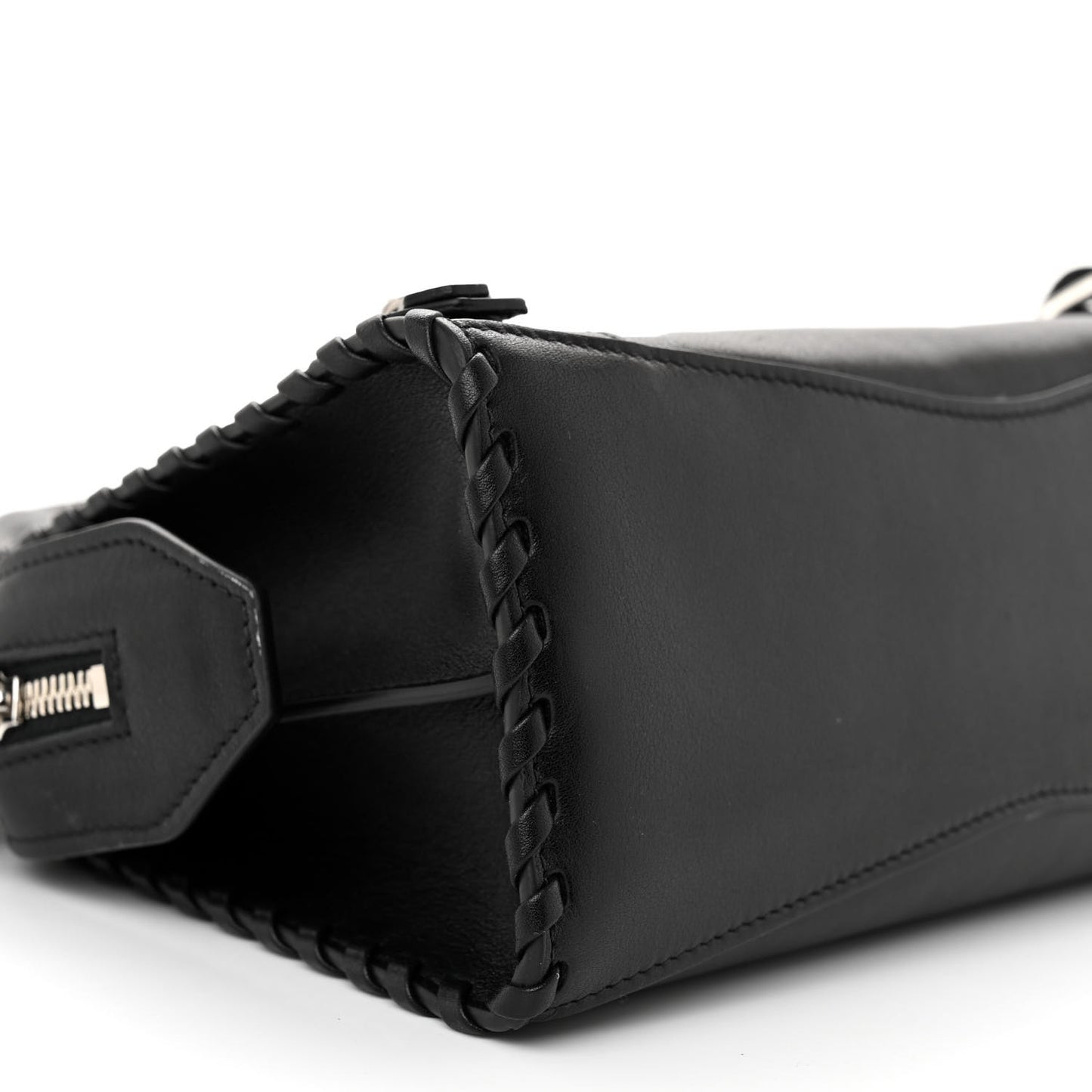 Smooth Calfskin Silver Hardware XS Neo Classic City Black