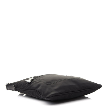 Prada Nylon Saffiano Flat Messenger Bag Black 5 of 8