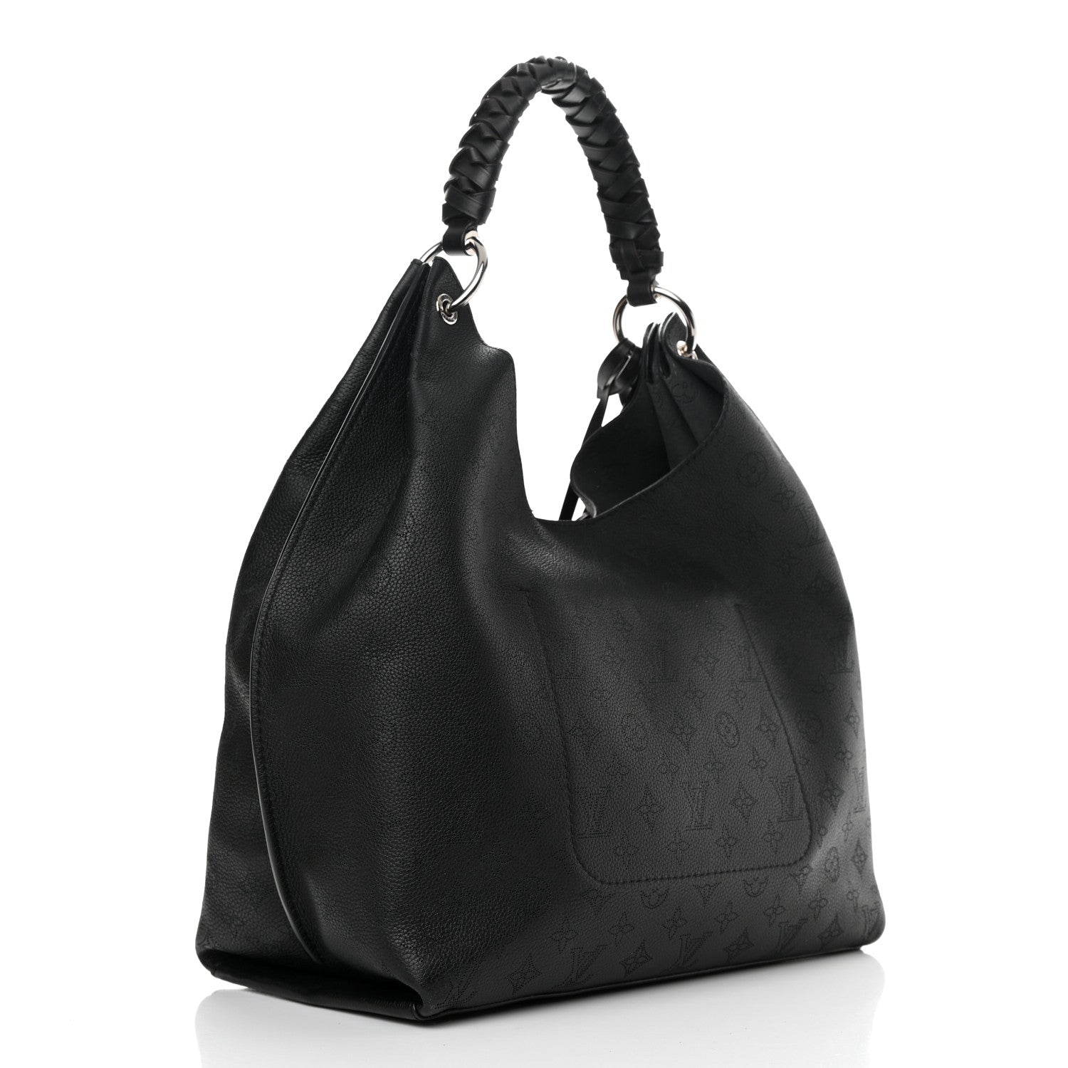 Louis Vuitton Mahina Carmel Hobo Black 3 of 15