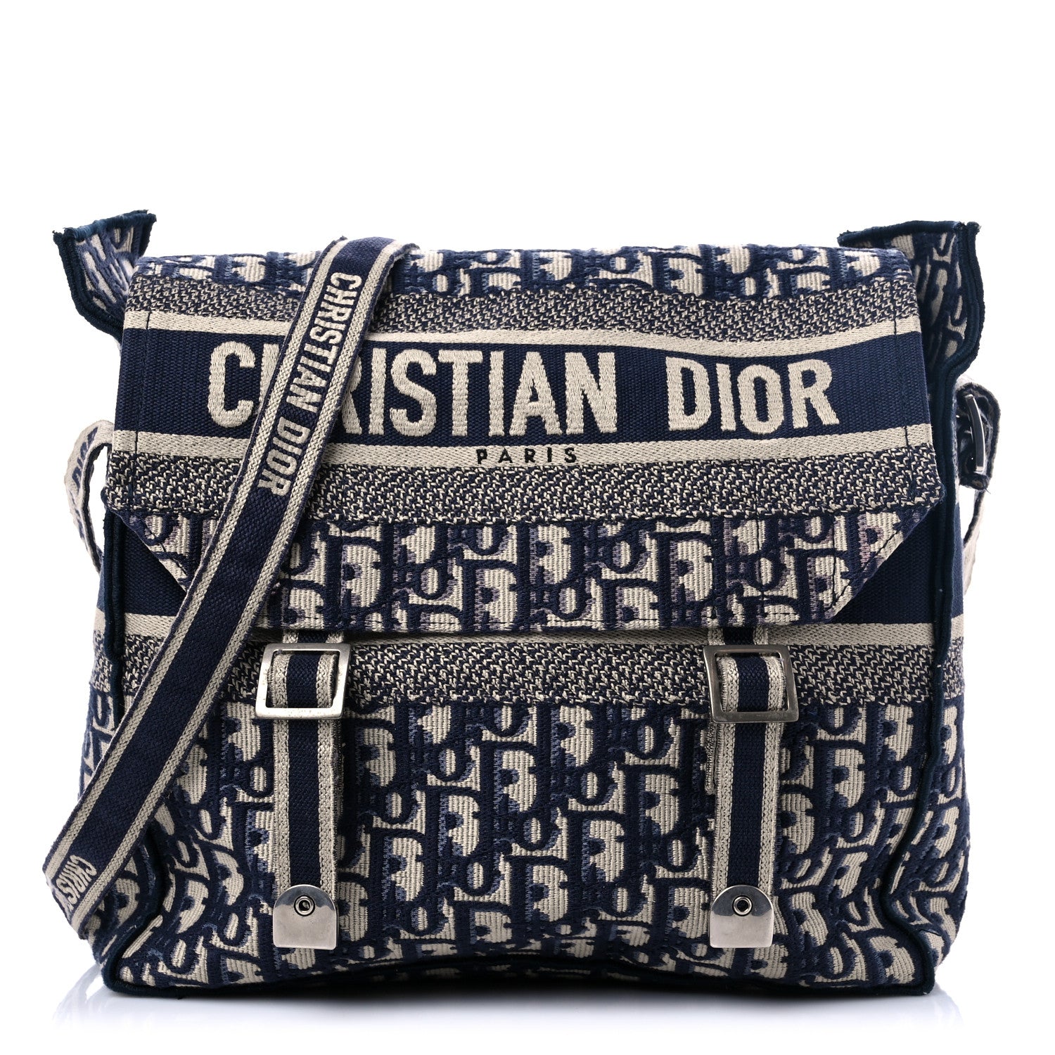Christian Dior Oblique Medium Diorcamp Messenger Blue 1 of 18