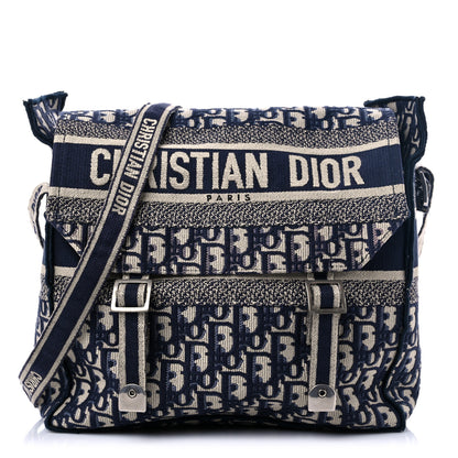 Christian Dior Oblique Medium Diorcamp Messenger Blue 1 of 18