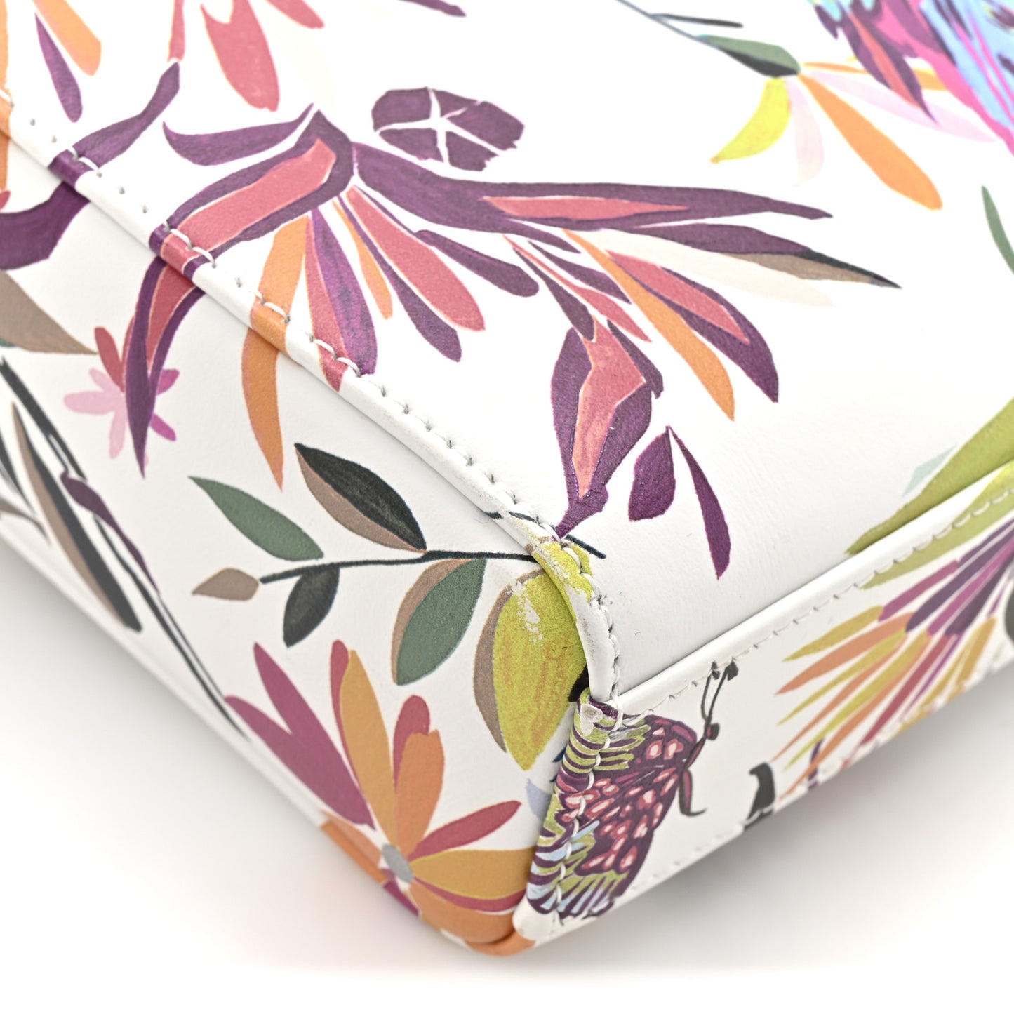 Calfskin Printed Fantastica Medium Lady D-Joy Multicolor