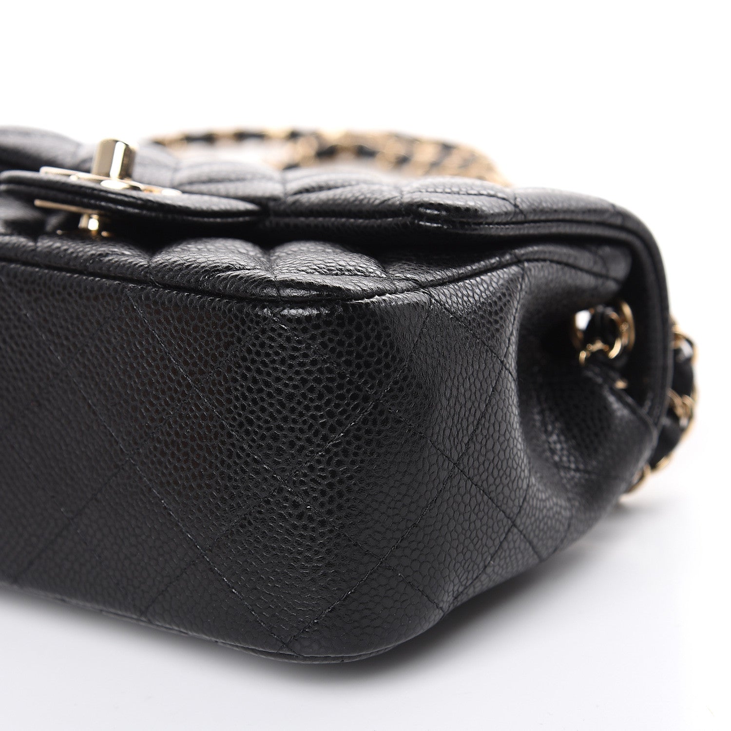 Chanel Caviar Quilted Mini Square Flap Black 9 of 9