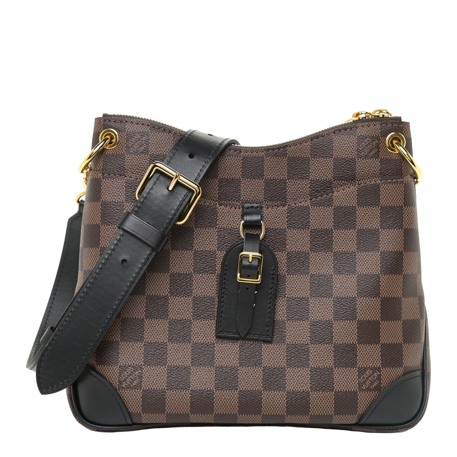 Louis Vuitton Damier Ebene Odeon PM Black 1 of 10