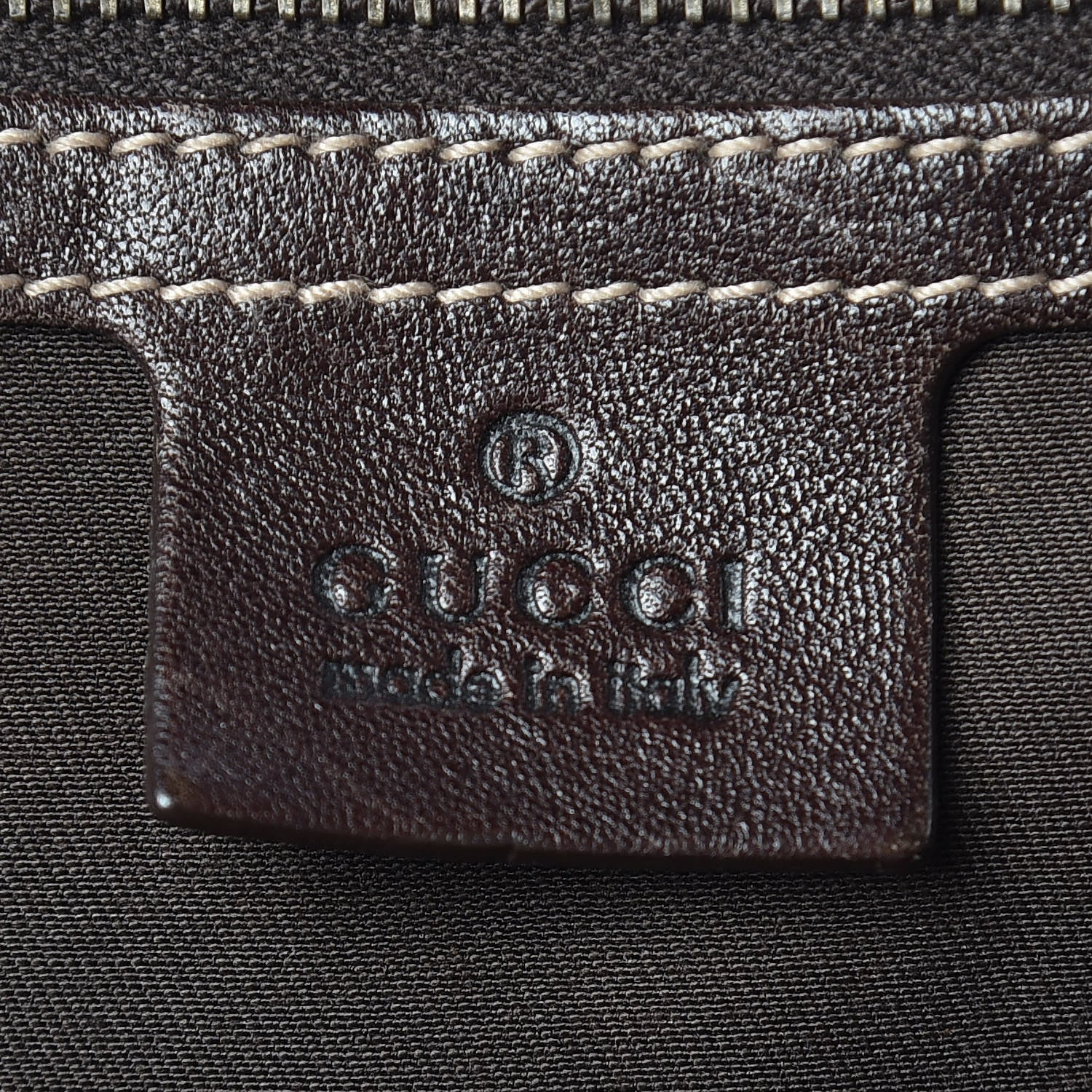 Gucci Monogram Medium Pelham Shoulder Bag Dark Brown 8 of 11