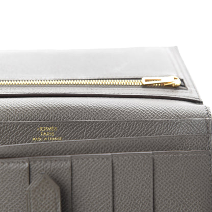 Hermes Epsom Bearn Gusset Wallet Etain 6 of 9