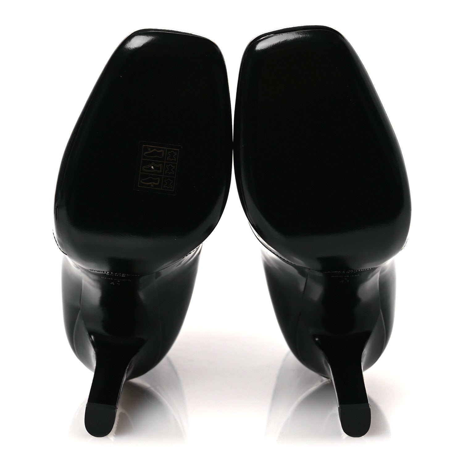 Saint Laurent Vernice Grupy Who 70 Boots 41 Black 7 of 10