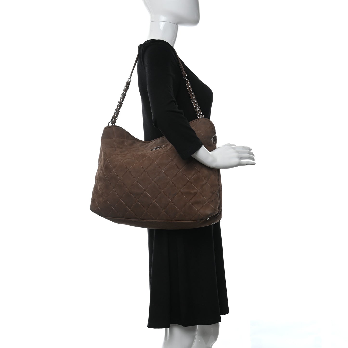 Nubuck Hobo Light Brown