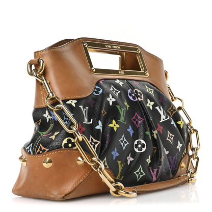 Louis Vuitton Monogram Multicolor Judy MM Black 5 of 19