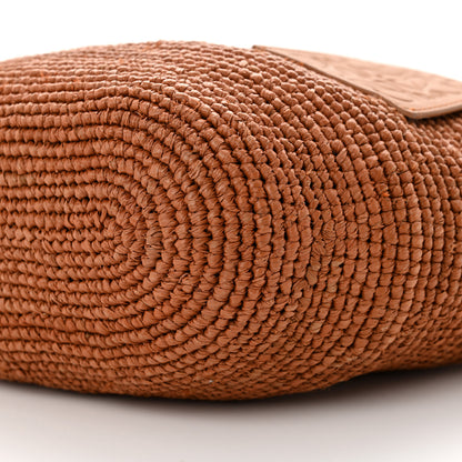 Loewe Raffia Mini Slit Tote Bag Honey Gold 9 of 9