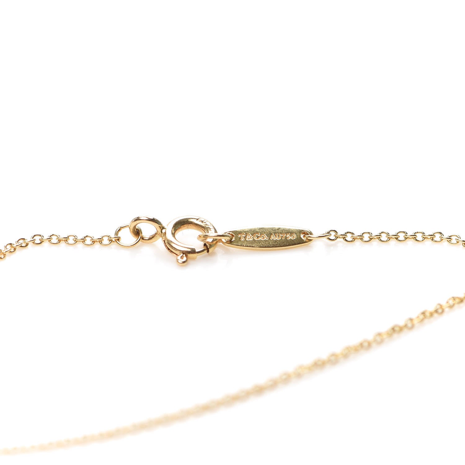 Tiffany 18K Yellow Gold Diamond .08ct Elsa Peretti Diamonds by the Yard Bracelet 4 of 6