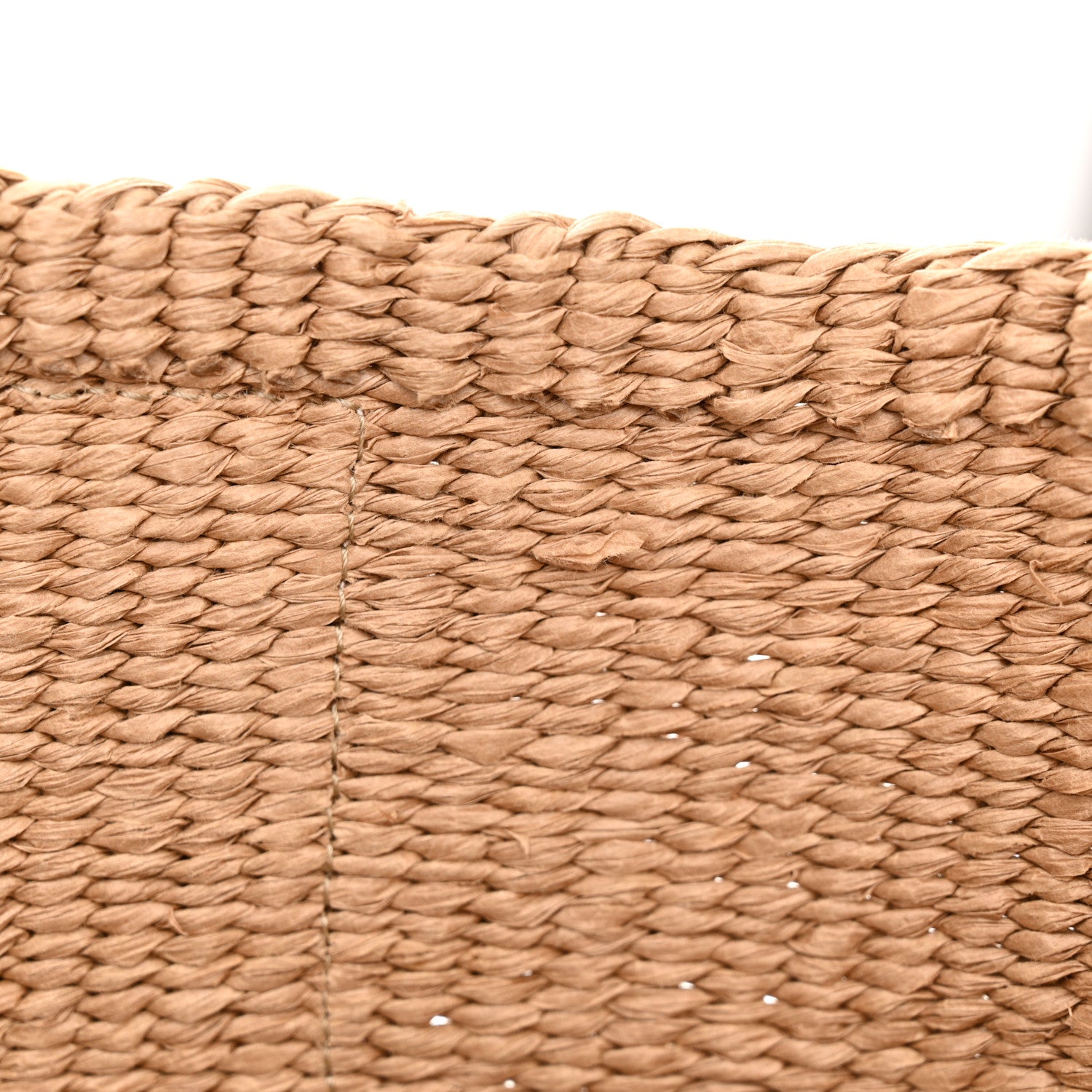 Chloe Raffia Large Woody Tote Wild Grey 11 of 12