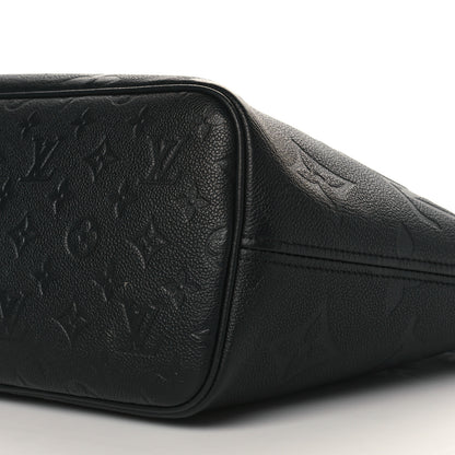 Louis Vuitton Empreinte Monogram Giant Neverfull MM Black 9 of 9