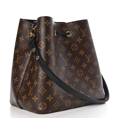 Louis Vuitton Monogram Neonoe MM Black 3 of 7