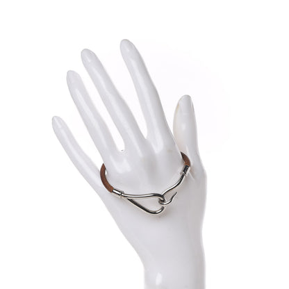 Hermes Natural Bridle Jumbo Hook Bracelet Bouton 2 of 6