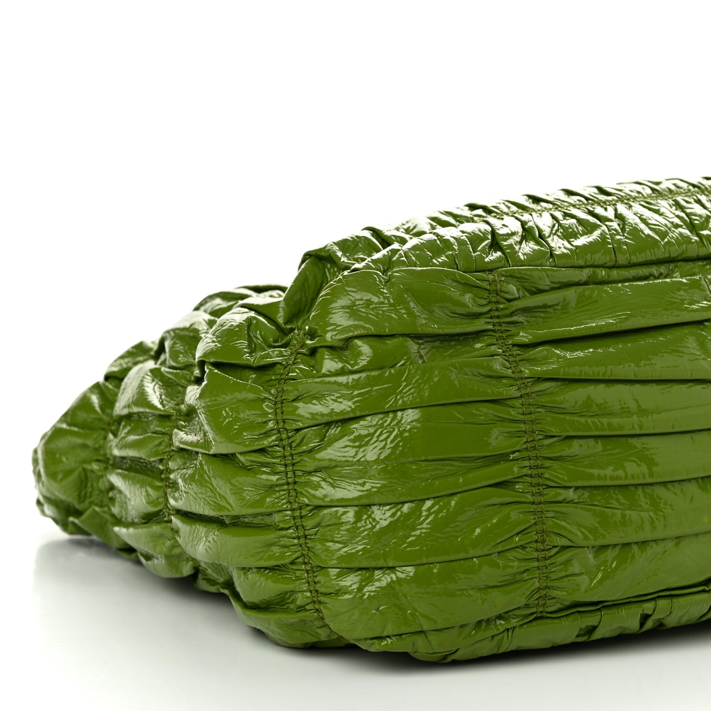 Vernice Gaufre Tote Green
