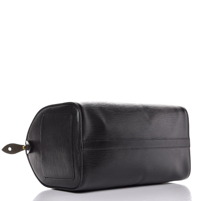Louis Vuitton Epi Speedy 30 Black 4 of 8