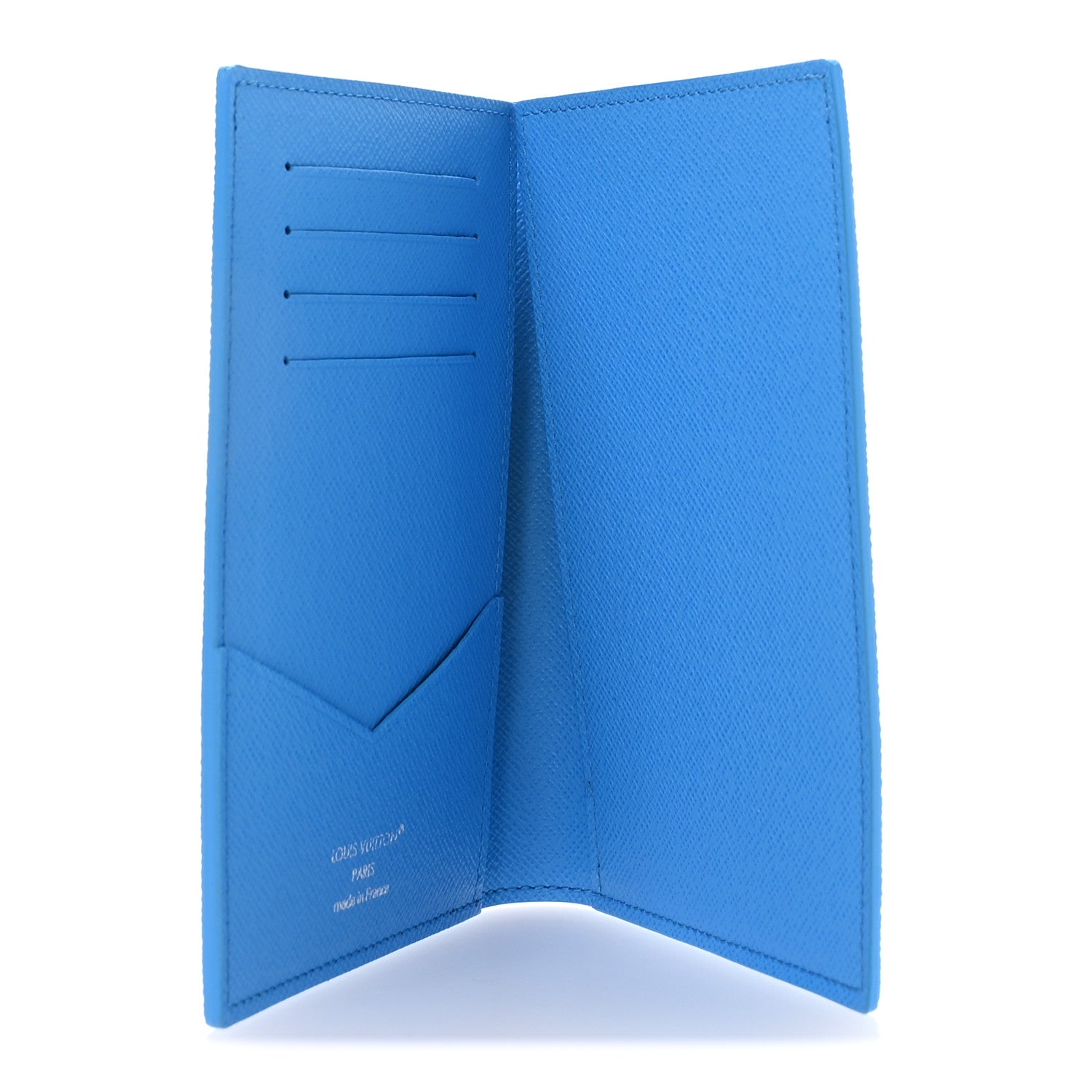 Louis Vuitton Monogram Sports Passport Cover Pool Blue 5 of 7