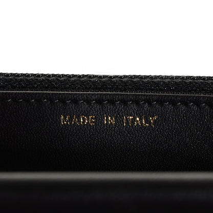 Chanel Lambskin Quilted Boy Wallet On Chain WOC Black 7 of 9