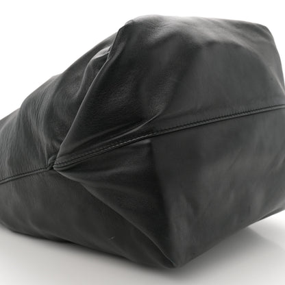 Saint Laurent Lambskin Teddy Drawstring Bag Black 10 of 12