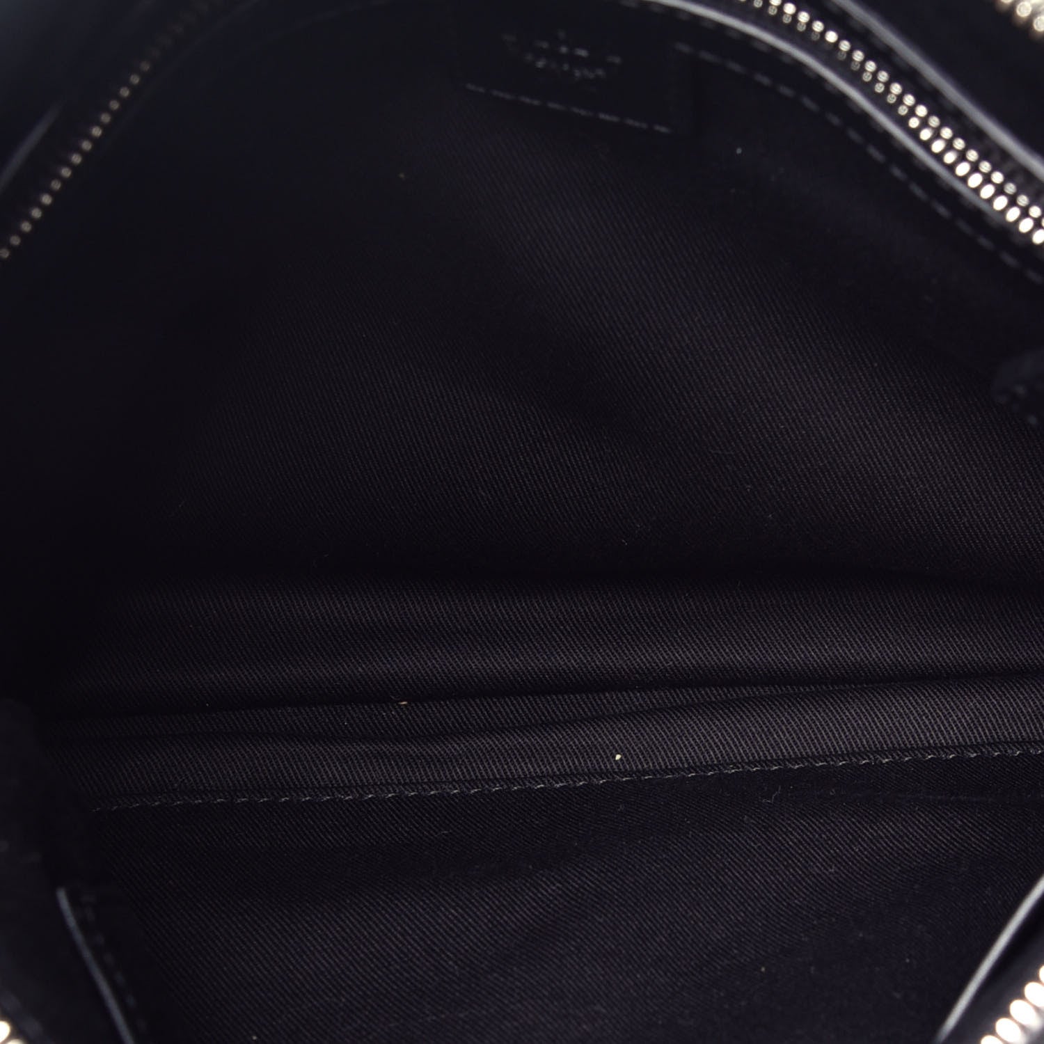 MCM Visetos Crossbody Pouch Black 5 of 9