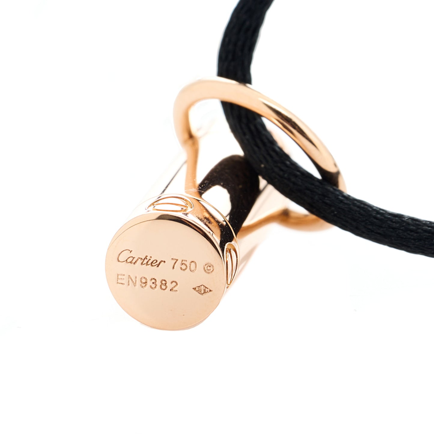 18K Pink Gold LOVE Screwdriver Pendant Necklace