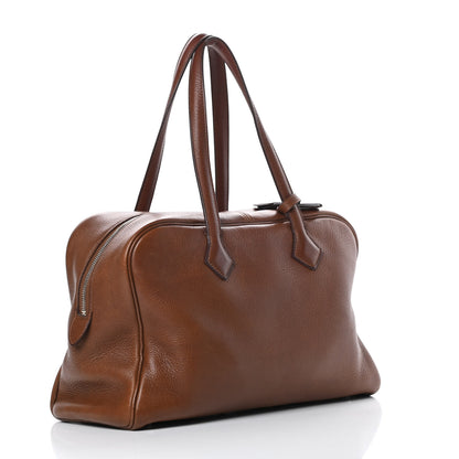 Hermes Taurillon Clemence Victoria II 35 Havane 3 of 15