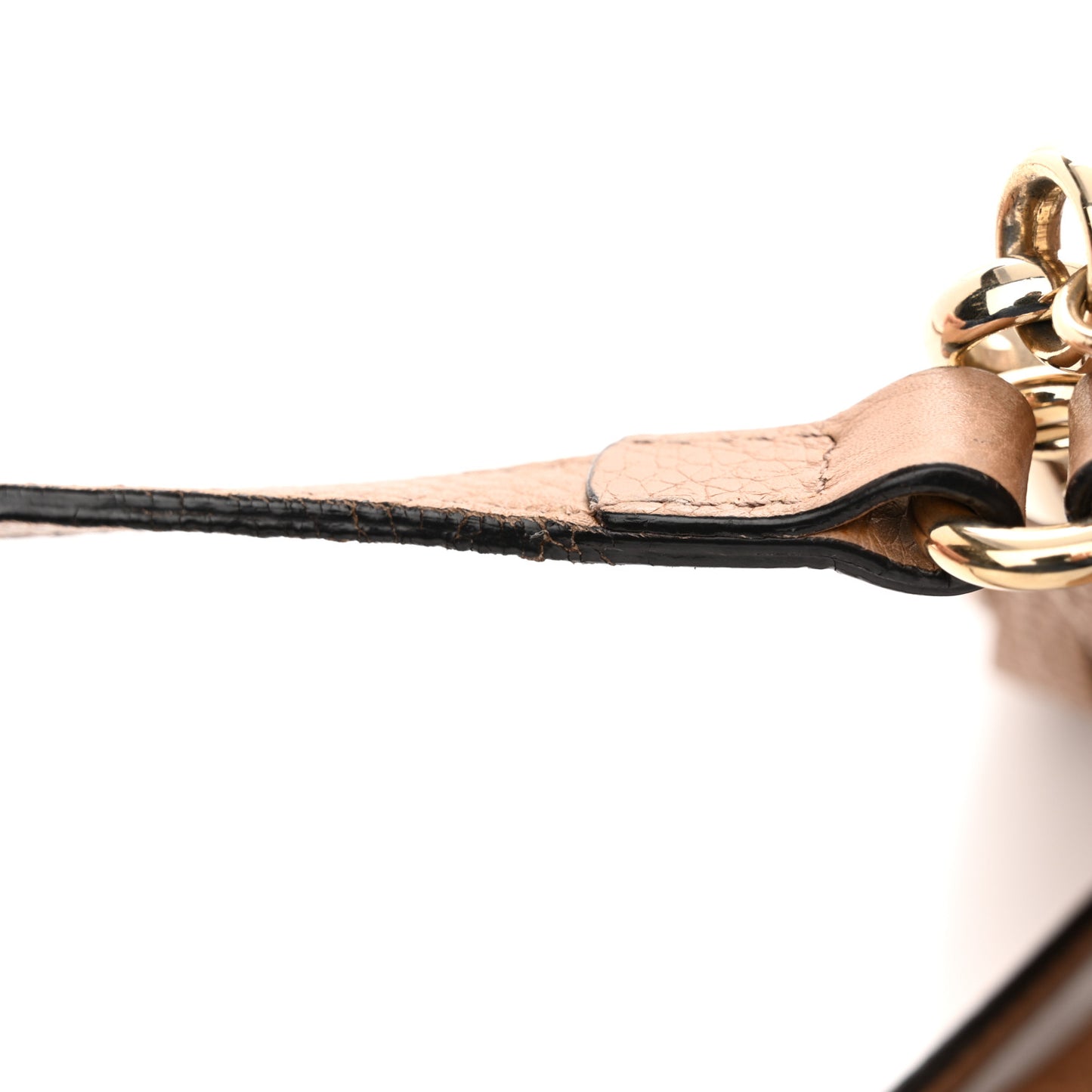 Pebbled Calfskin Small Soho Disco Bag Camelia