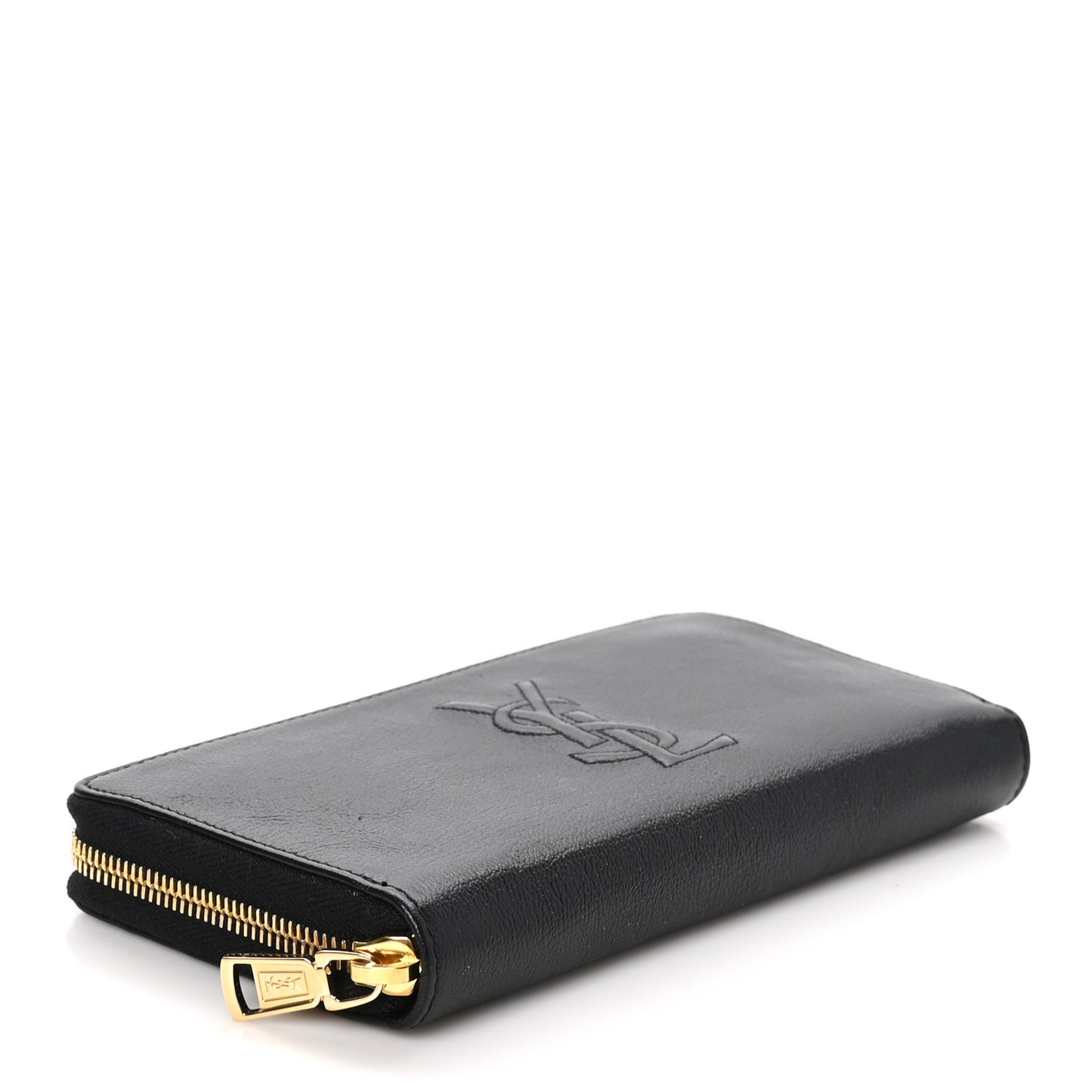 Chevre Belle De Jour Zip Around Wallet Black