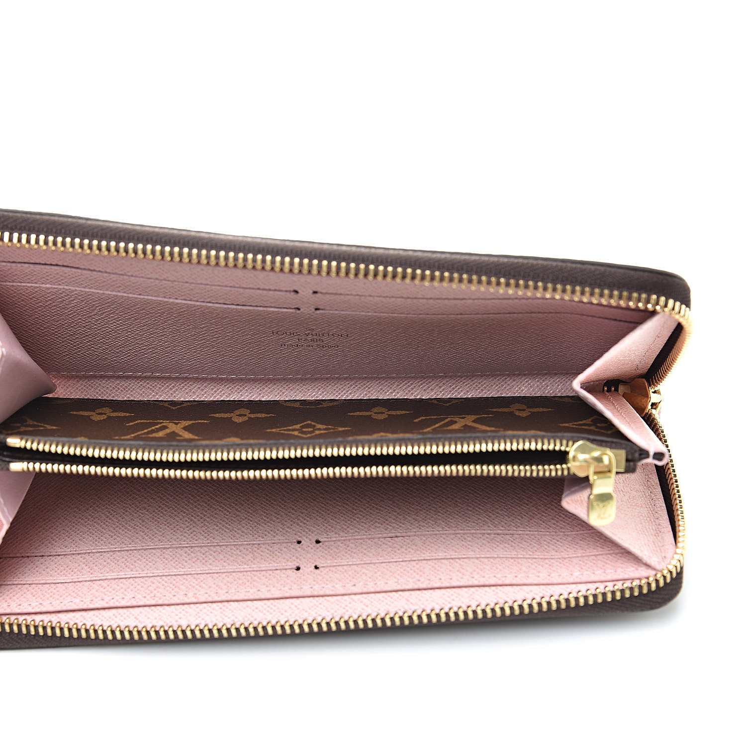 Louis Vuitton Monogram Clemence Wallet Rose Ballerine 5 of 9