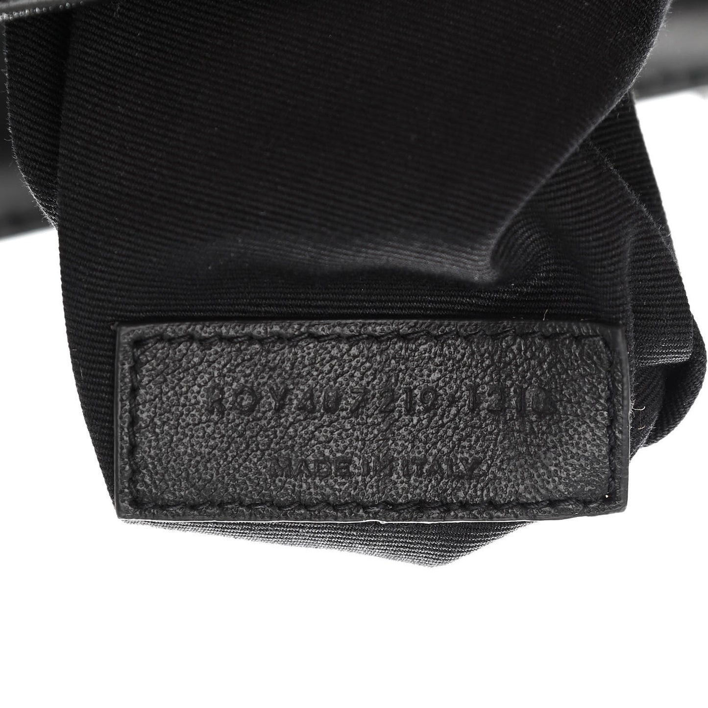 Calfskin Y Quilted Monogram Medium Loulou Backpack Black