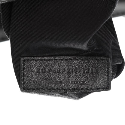 Saint Laurent Calfskin Y Quilted Monogram Medium Loulou Backpack Black 9 of 13