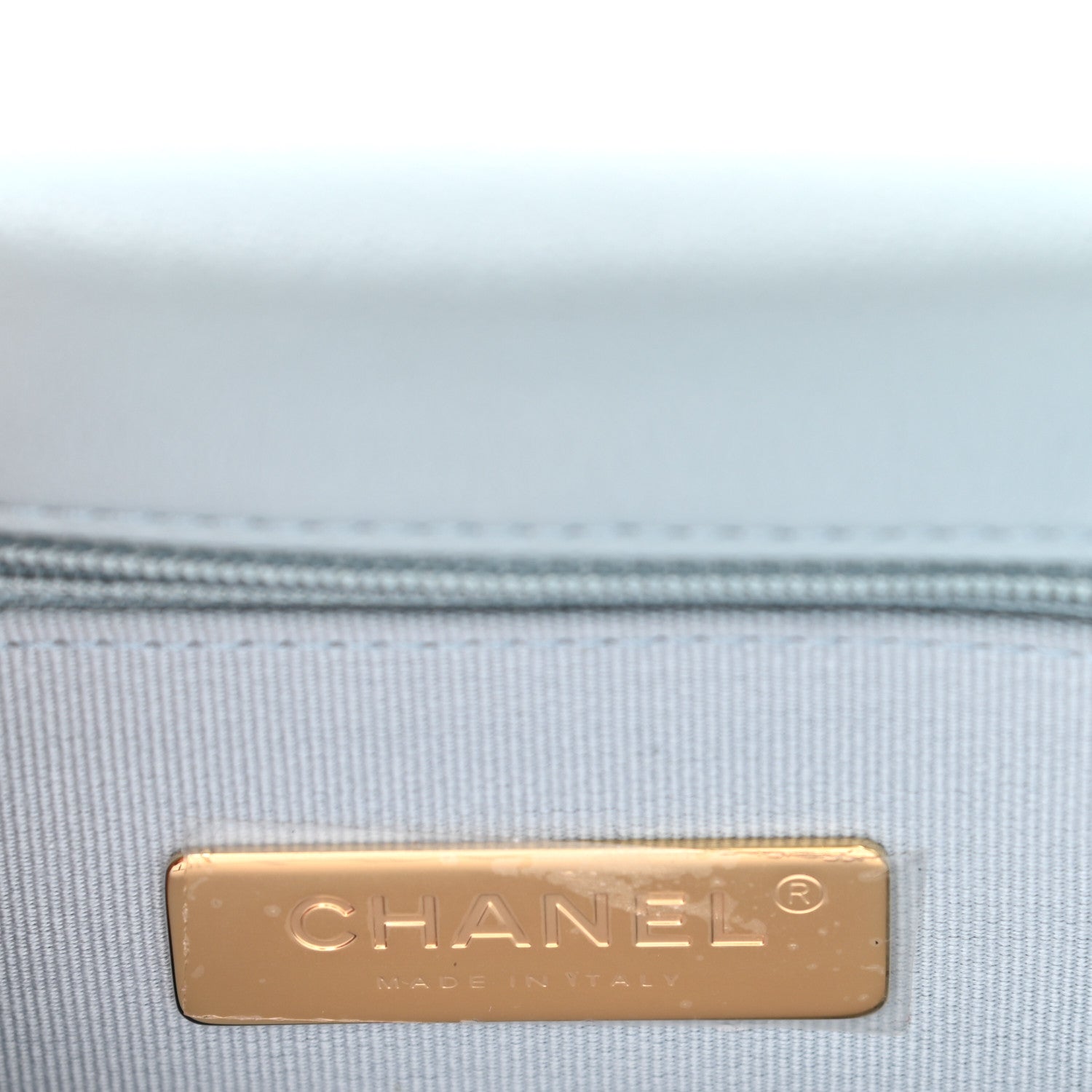 Chanel Lambskin Quilted Medium Chanel 19 Flap Light Blue 6 of 11