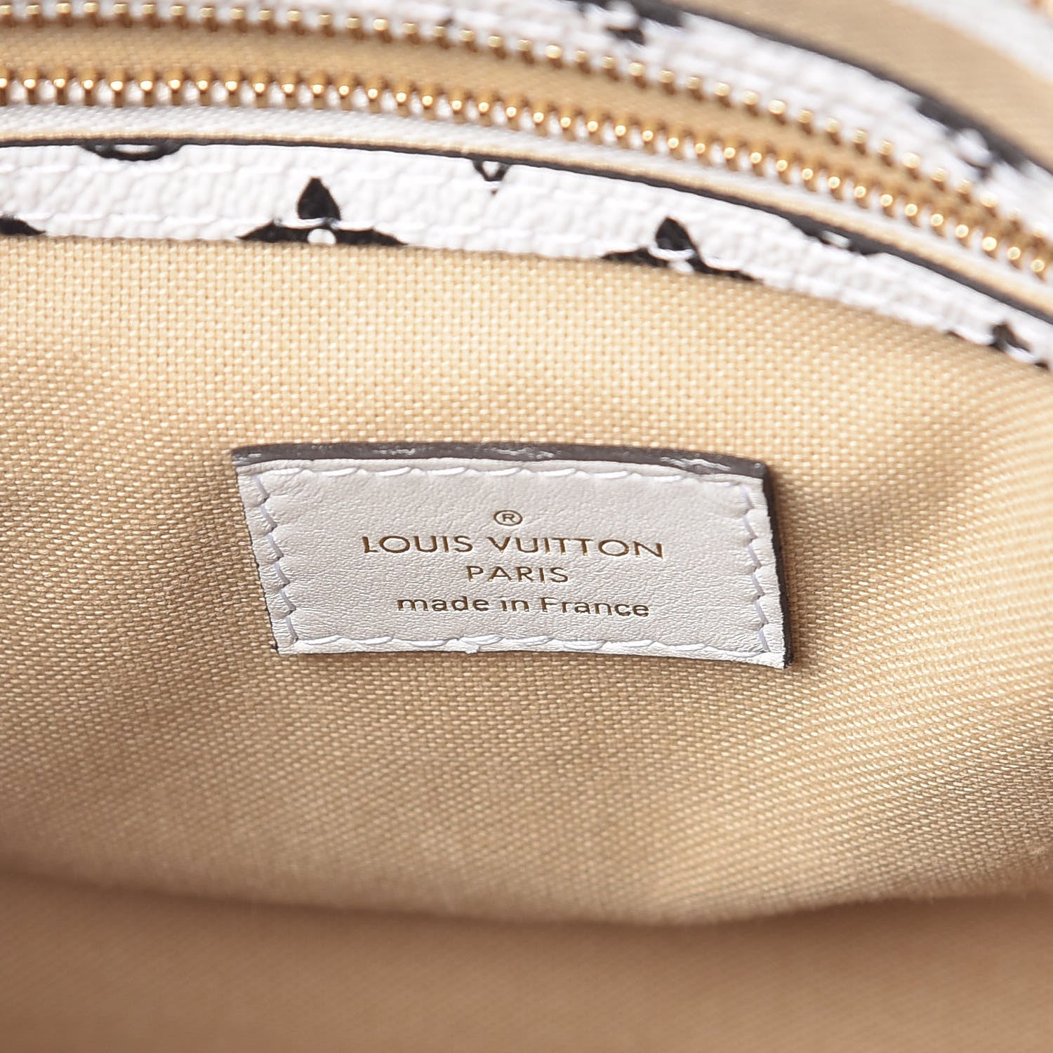 Louis Vuitton Monogram Giant Speedy Bandouliere 30 Kaki Beige 7 of 10