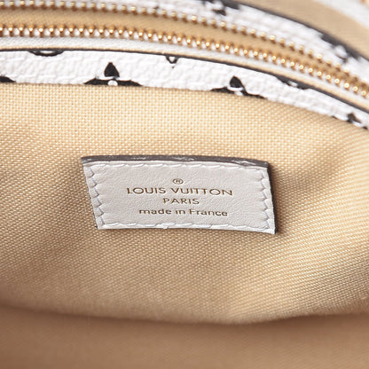 Louis Vuitton Monogram Giant Speedy Bandouliere 30 Kaki Beige 7 of 10