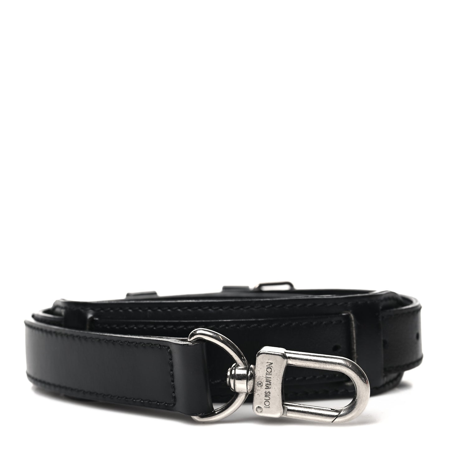 Calfskin Adjustable Shoulder Strap Black