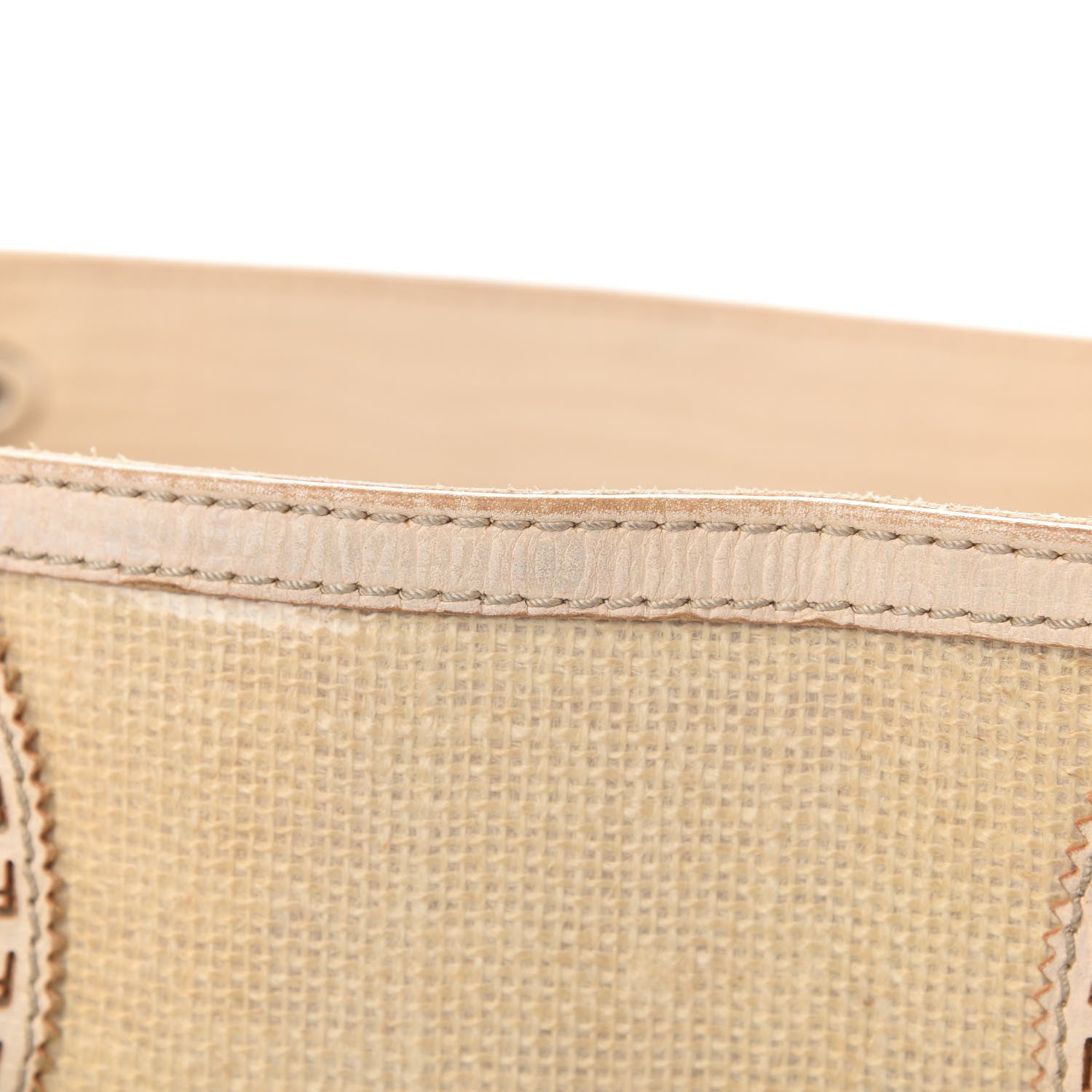 Fendi Coated Canvas Cord Bag De Jour Naturale 11 of 14
