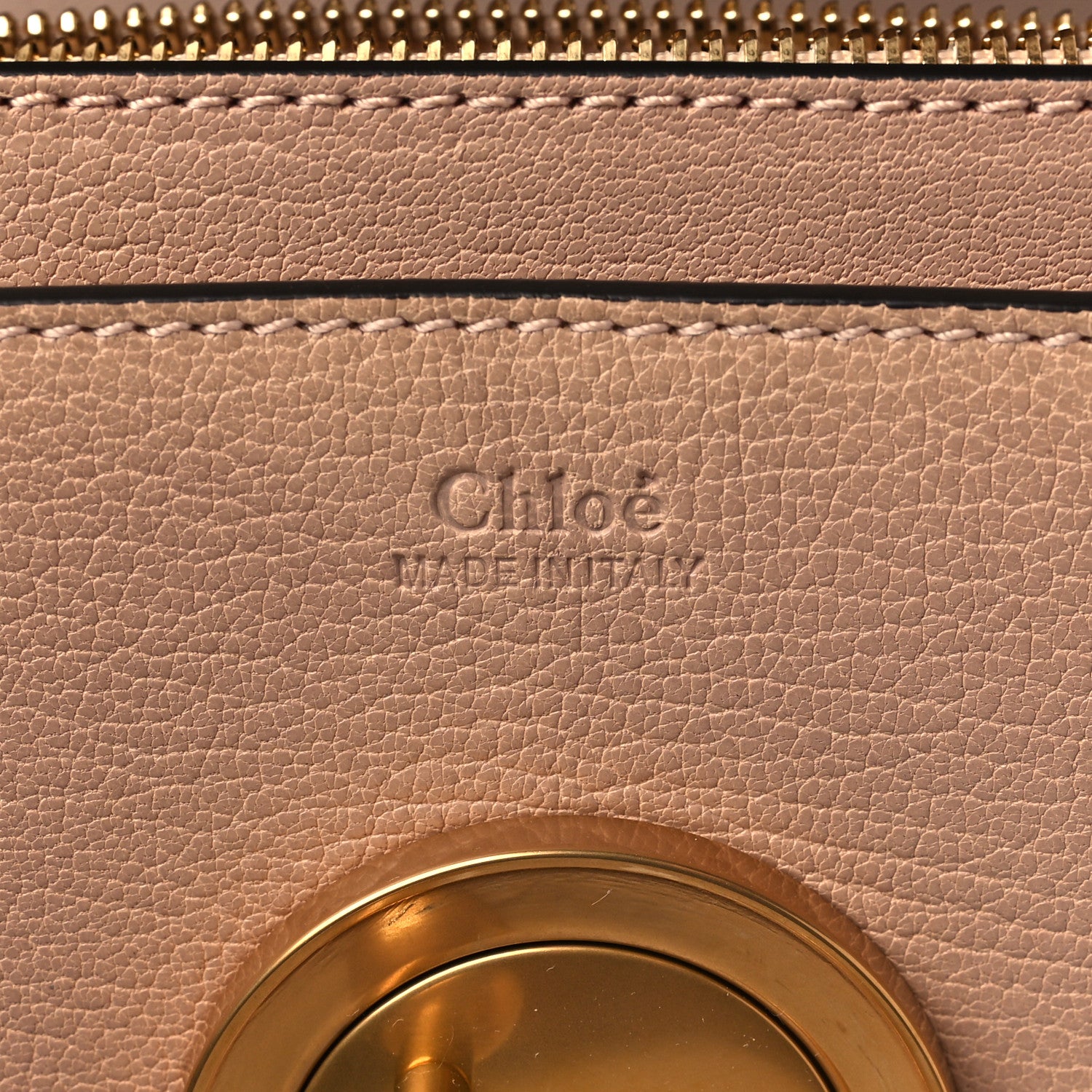 Chloe Goatskin Medium Mily Shoulder Bag Biscotti Beige 6 of 10