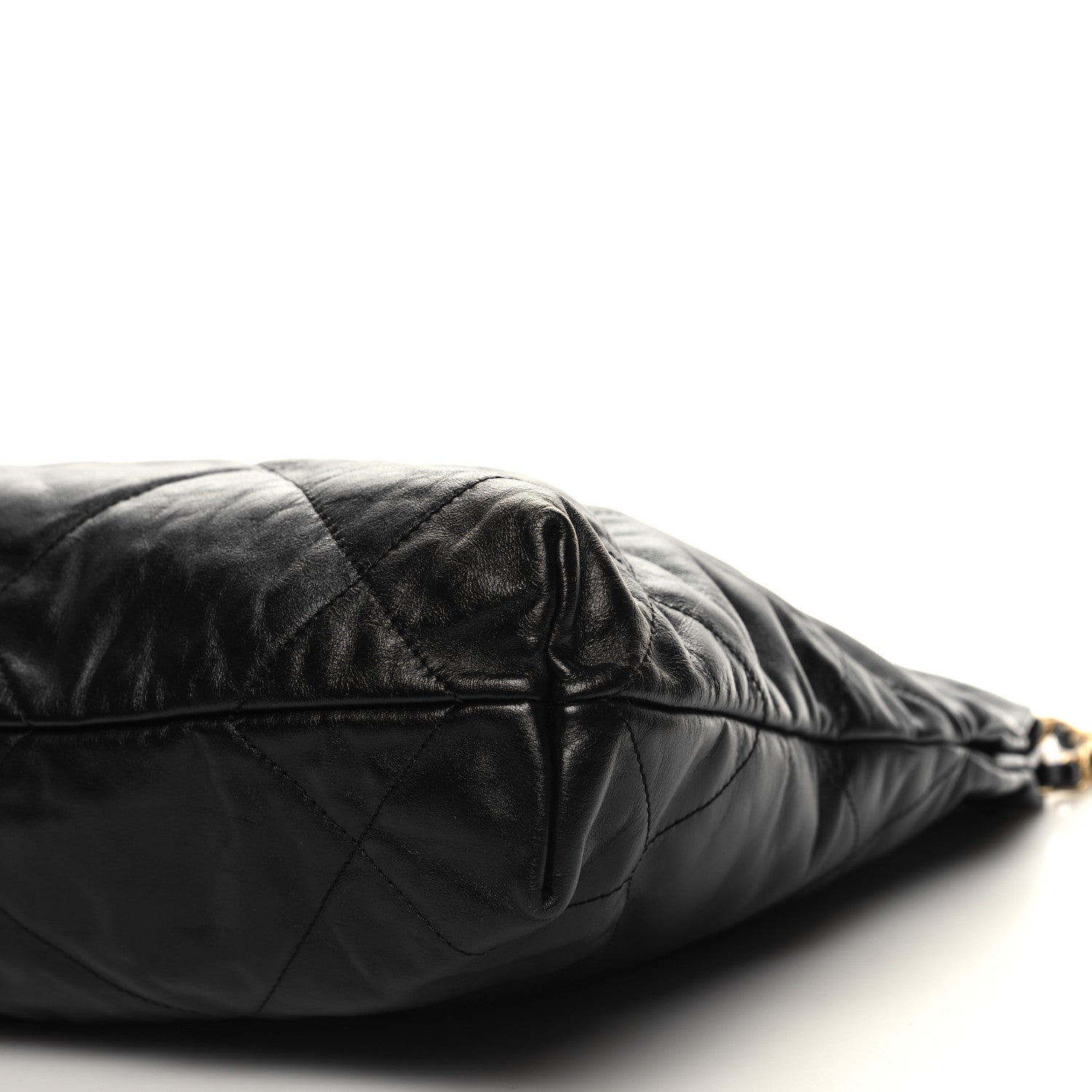 Chanel Shiny Calfskin Quilted Small Chanel 22 Black 12 of 12