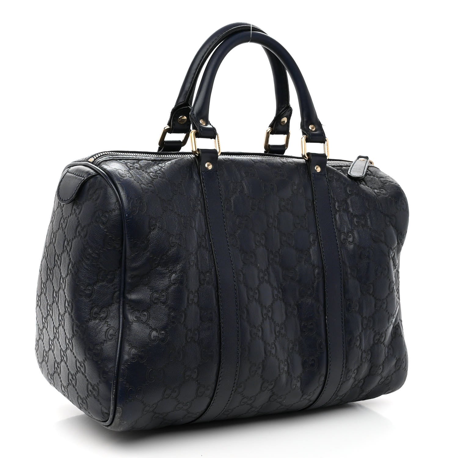 Gucci Guccissima Medium Joy Boston Navy 3 of 13