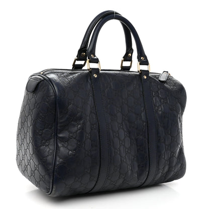 Gucci Guccissima Medium Joy Boston Navy 3 of 13