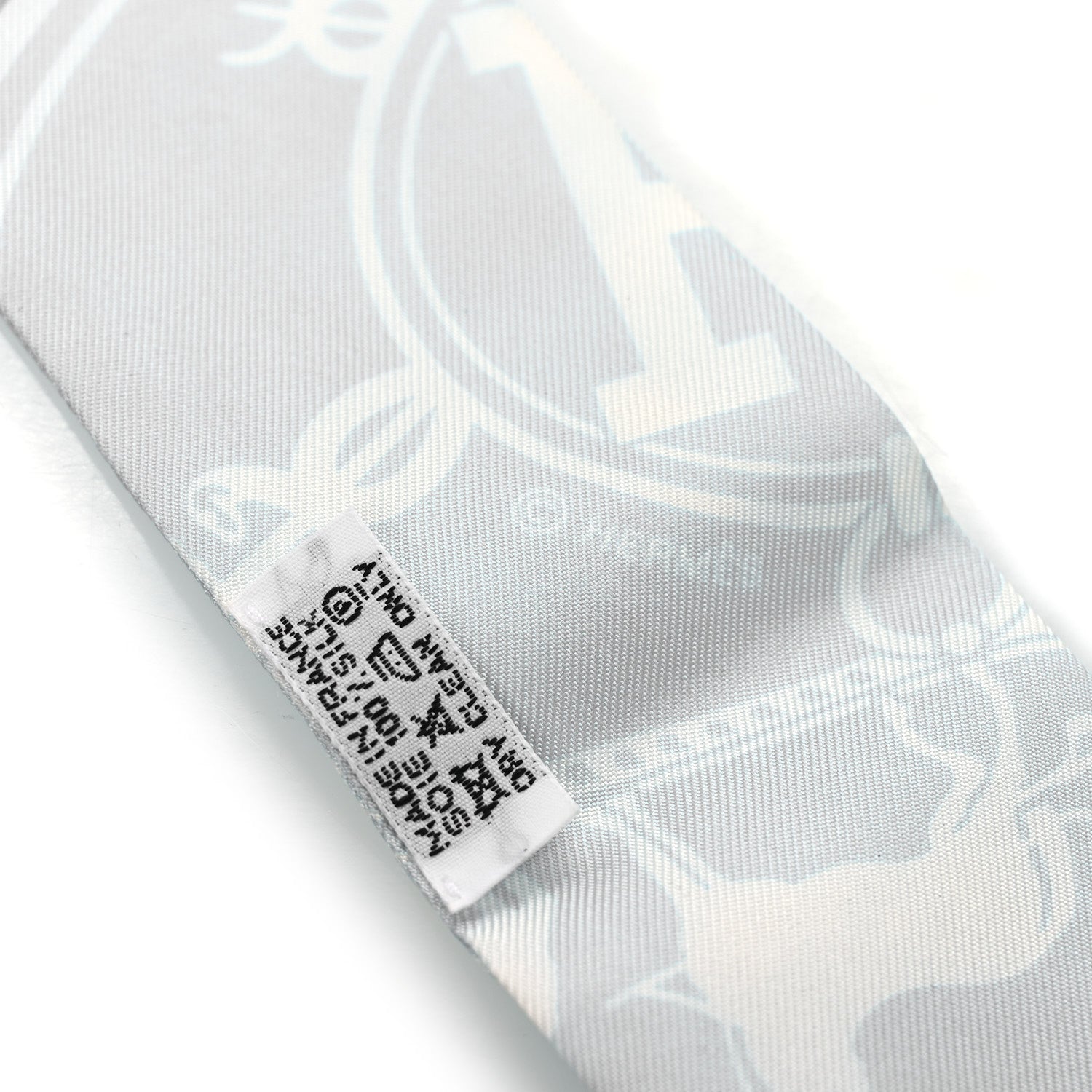 Hermes Silk Confettis D'Ex Libris Twilly Bleu 3 of 4